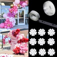 ✥☌ Balloon Garland Arch Decorations Balloon Chain Tape Clips Glue Dot for Party Wedding Birthday Baby Shower Balloons Accessories