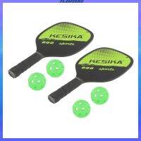 [COD][Flameer2] มืออาชีพ Pickleball Paddles ฟอร์ตจับกับถุง4ลูกแร็กเก็ต