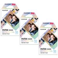 ฟิล์ม Instax Mini ใหม่ Fujifilm Instax Mini 8/9หางนางเงือกฟิล์มสำหรับ Fuji Mini 7S 25S 26 70 90กล้องอินสแตนท์ SP-1 SP-2