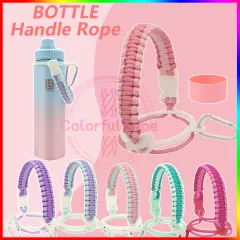 Water Bottle Shoulder Strap Paracord Handle With Shoulder Strap For Hydro  Flask And Other Wide Mouth Bottles For 12oz To 64oz - Water Bottle & Cup  Accessories - AliExpress