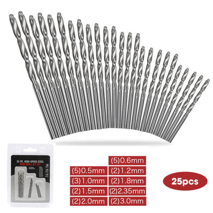 Mini Micro Aluminium Hand Drill with Keyless Chuck HSS Drill Bit