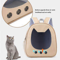 Breathable Dog Cat Carrier Bags Waterproof Foldable Portable Outdoor Travel Double Shoulder Backpack