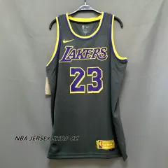 Nike+Lebron+James+23+Lakers+Cw3669+734+Authentic+NBA+Swingman+Jersey+44+M  for sale online