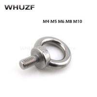 【CW】 M3 M4 M5 M6 M8 M10 DIN580 304 Stainless Steel Marine Lifting Eye Screws Ring Loop Hole for Cable Rope bolt HW011