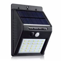 ( Wowowow+++) โคมไฟพลังงานแสงอาทิตย์ LED 30 แบบติตตั้งผนัง Motion Sensor Solar Power Led 30 Light Outdoor Garden Wall Lamp ราคาโปร พลังงาน จาก แสงอาทิตย์ พลังงาน ดวง อาทิตย์ พลังงาน อาทิตย์ พลังงาน โซลา ร์ เซลล์