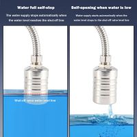 Automatic Water Level Control Valve Stainless Steel Water Tank Water Tower Shutoff Valve Waterproof for Home Restaurant