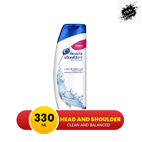 Head & Shoulders Clean & Balanced Anti Dandruff Shampoo 330ml | Lazada