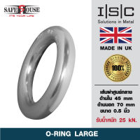 ห่วงอลูมิเนียมรูปตัวโอขนาดใหญ่ ห่วงตัวโอ ISC Aluminum O-Ring Large