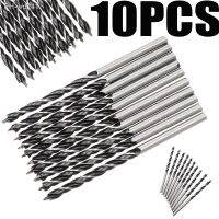 10Pcs High Strength Woodworking Twist Drill Bit Wood Drills with Center Point 3mm Diameter For Woodworking