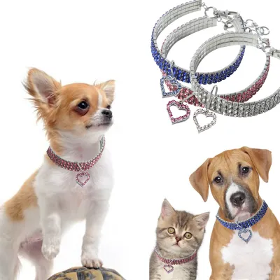 Pet Supplies Love Elastic Force Fashion Necklace Cute Collar