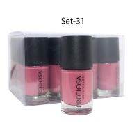 riosquarerich Preciosa Nal Color ยาทาเล็บเจล แบบไม่ต้องง้อเครื่องอบ Set 31 สีเดี่ยว (ยกเซ็ต 12 ชิ้น) ราคาส่งถูกๆ W.750 รหัส N90-31