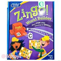 ❤️ 2 ชิ้น ส่งฟรี❤️ Zingo Bingo ของเล่นพัฒนาทักษะทางภาษา เกมส์บิงโกคำศัพท์ภาษาอังกฤษ ตัวเลข อ่านเวลา (มีครบ 5 เเบบ)