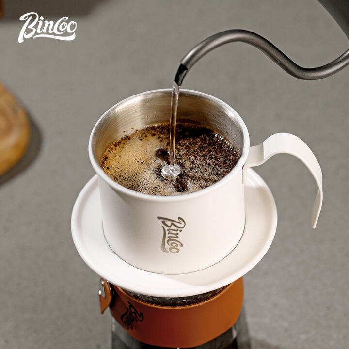 Bincoo Hand-Brewed Dripper Vietnamese Coffee Pot Filter Cup Drip Pot ...