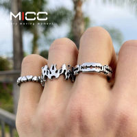 MICC แหวน เท่ๆ ผู้ชาย เครื่องประดับ แหวน แหวนแฟชั่นเท่ๆ แหวนผู้ชาย Ring for Men แหวนสไตเกาหลี เเหวนวินเทจ รุ่น M-R0041