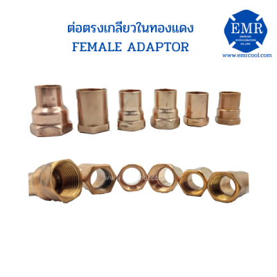 เกลียวในทองแดง FEMALE ADAPTER