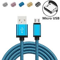 [KOLT Digital] 2M 3M สาย Micro USB ยาวสำหรับ Samsung Galaxy E7 E5 A7 A5 A3 J7 J5 2015/2016 Fast Charger สำหรับ Xiaomi Huawei HTC ชาร์จ