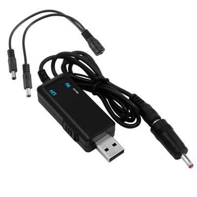 USB Boost Converter USB Step-Up Converter Cable DC 5V To 9V 12V 3.5X1.35Mm Connecter for Power Converter