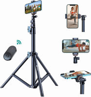 VICSEED [???????????????? ????????????????] 67 Phone Tripod [???????????????????????? &amp; ????????????????????????????????] Selfie Stick Tripod with Remote, Extendable iPhone Tripod for iPhone 13 Pro Max, Sturdy Cell Phone Tripod Stand for All Phones