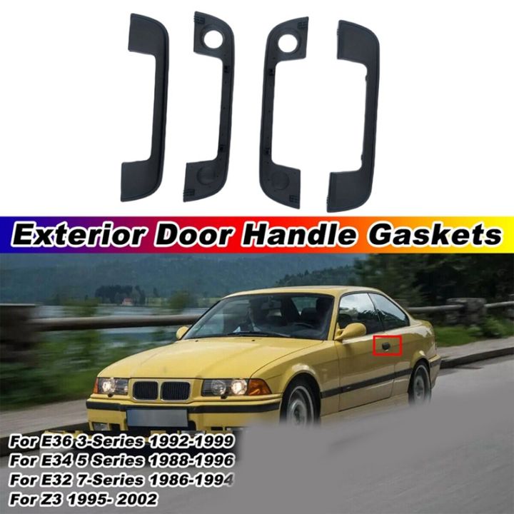 51218122441-51218122442-car-handle-exterior-kit-covers-with-gaskets-for-e36-e34-e32-3-5-7-series-front
