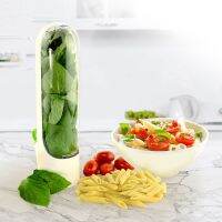 【hot】 Vegetables Storage Cup Herb Saver Food Organizer Utensils