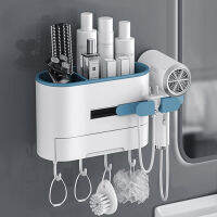 JOYBOS Punch-Free Powerful Suction Cup Hair Dryer Rack Bathroom Hanger Seamless Sticker Bathroom Rack Storage Bracket JBS60