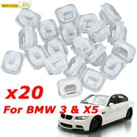 20Pcs ภายในรถ Trim Moulding คลิปสำหรับ BMW 3 Series E46 E90 E91 E92 E93 E53 Auto ประตู Retainers Grommets 07149158194