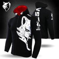 Vszap authentic running fight hoodie fleece jacket fighting fitness male muscle MMA ty hit the UFC autumn