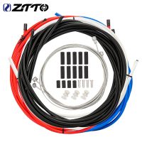 ZTTO Bicycle Brake Line Cable Hose Set MTB BMX Mountain Road Bike Line Pulling Control Disc Brake V Brake Wire Tube End Cap