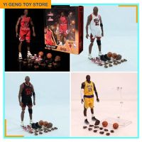 hot！【DT】❀  Mafex Basketball Star Michael Mj Real No.23 Anime Figures 16cm Gifts