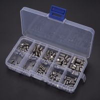 200pcs Hex Hexagon Socket Screw Set Stainless Steel Flat Point Grub Screw Assortment Kit M3/M4/M5/M6M8 Headless Set Screw