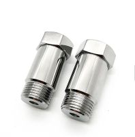 2pcs Exhaust Oxygen Sensor Lambda 45mm O2 M18 x1.5 Extension Spacer Iron Plating Nickel  Extender Oxygen Sensor Removers