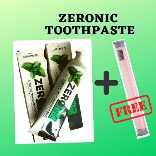 High quality Weig's Organixx Zeronic Toothpaste stop smoking (Direct Supplier) Whitening