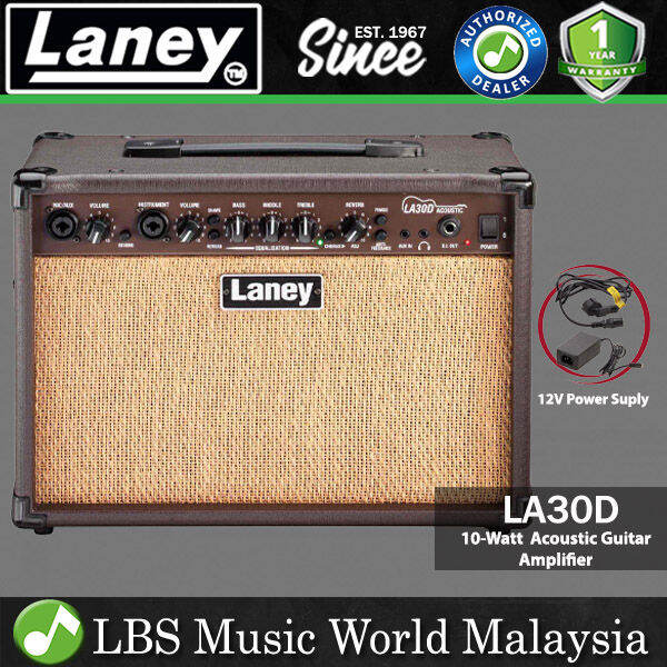 Laney LA30D 30 Watt 2X6 Inch Woofer LA Series Speaker Amp Acoustic