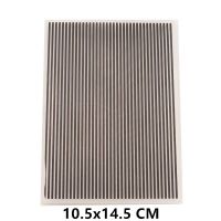 2021 Vertical Stripes Embossing Folders for File Papers Album Stencils Cards Making Template DIY 3D Scrapbooking Cutting Dies