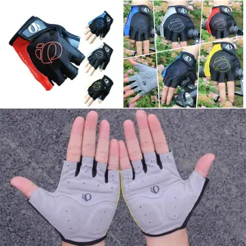 Half Finger Cycling Gloves Anti Slip Gel Pad Breathable Motorcycle