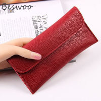 Women Long Wallet Fashion Litchi Prints Money Clutch Wallets Simple Card Holder Coin Purse Wallet Female Wallet In Hand Purses