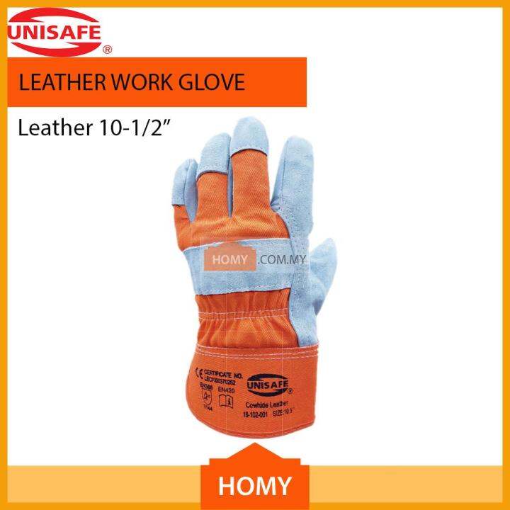 UNISAFE Work Glove / Furniture / Welding Hand Glove 10.5" Lazada