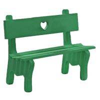 Mini Garden Wooden Chair Bench Model Doll House Decor Photo Props Kids Toys Dropship