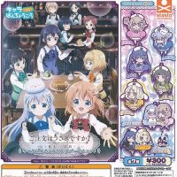 [มือ1/ใหม่] Is the order a rabbit? BLOOM Banchokou Rubber Mascot Gashapon พวงกุญแจการ์ตูน Gochuumon wa Usagi Desu ka?