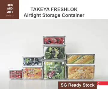 TAKEYA FRESHLOK Airtight Storage Square Container without Handle