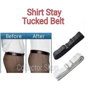 Fashion Shirt Holder Adjustable Shirt Stay Best Tuck It Belt men