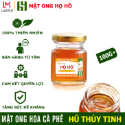 Hũ 100g mật ong hoa cà phê nguyên chất - hũ thủy tinh sang trọng