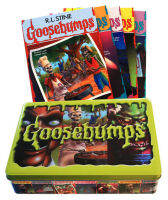 ภาษาอังกฤษOriginal Goosebumps Retro Screamคอลเลกชันทรีทเม้นท์บำรุงผิวหนังไก่ชุด5เรื่องราวคลาสสิกเหล็กBox∝