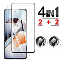 4-in-1 สำหรับ Oneplus 11R 11 R สำหรับ Oneplus ACE2 10R 9R 9RT 5G Ace 8T 8T PRO 9 Racing Pro กระจกนิรภัยป้องกันหน้าจอเลนส์-SLPPP STORE