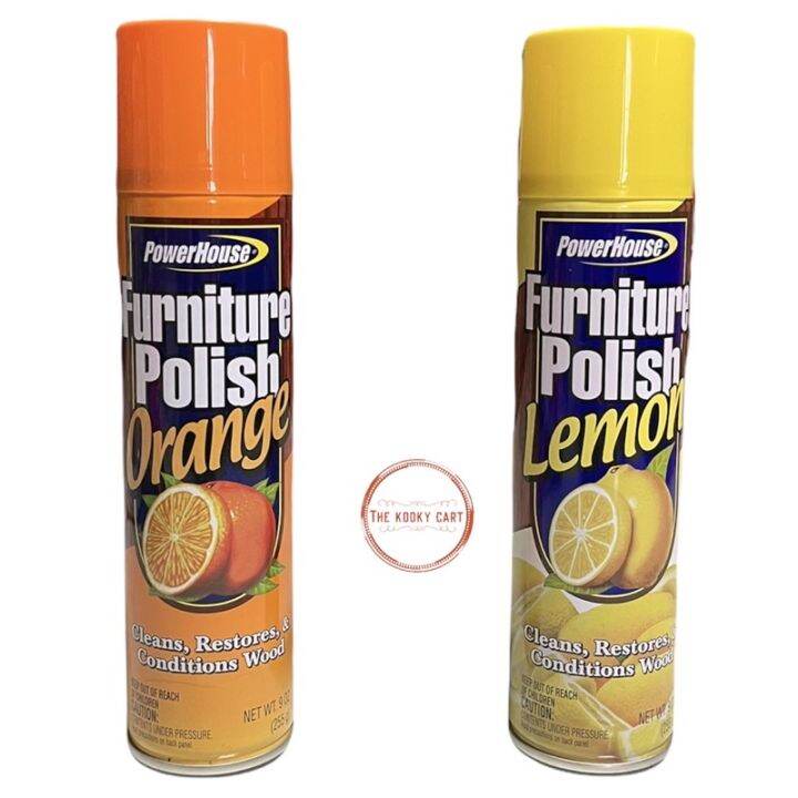 immediate shipping PowerHouse Furniture Polish Cleaner Restores