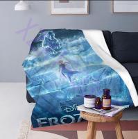 Frozen Throw Blanket,xzx180305, Snow Journey,  Multicolor, 100% Polyester, 1 Each    34