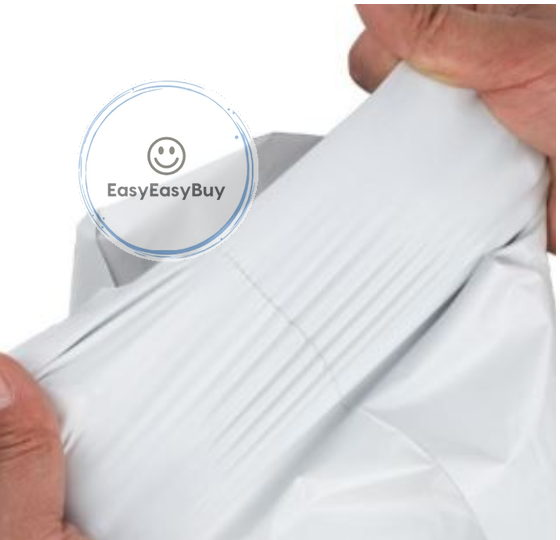 ซองไปรษณีย์-20x30-พลาสติกสีขาวด้านในสีเทาเข้ม-ทึบ-ป้องกันแสงและป้องกันการมองเห็นสินค้าข้างในได้อย่างดี-ez99