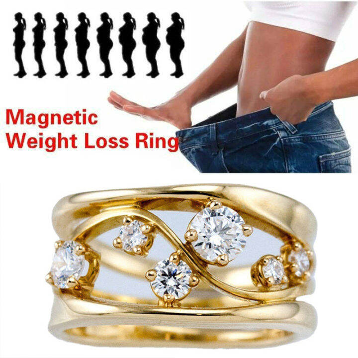 Do Magnetic Rings Work For Weight Loss Magnetic Slimming Ring Weight Loss Health Care Fitness Jewelry Burning