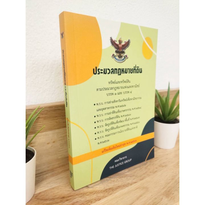 ประมวลกฎหมายที่ดิน-ทรัพย์และทรัพย์สินตามประมวลกฎหมายแพ่งและพาณิชย์-แก้ไขเพิ่มเติมล่าสุด-2566-ขนาดกลาง-a5