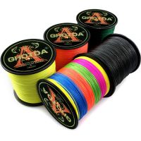 GHOTDA Fishing Line 8 Strands 500M 300M 100M PE Braided Multifilament Fishing Line Rope peche carpe Wire Fishing Lines